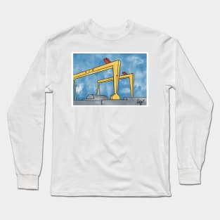 Harland And Wolff | Belfast Cranes Long Sleeve T-Shirt